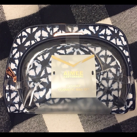 Aimee Kestenberg Bags Aimee Kestenberg 3 Piece Cosmetic Set Poshmark